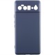Чохол TPU GETMAN Liquid Silk Full Camera для Google Pixel 6 Pro Синій / Midnight Blue