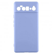 Чохол TPU GETMAN Liquid Silk Full Camera для Google Pixel 6 Pro Бузковий / Light purple