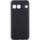 Чохол TPU GETMAN Liquid Silk Full Camera для Google Pixel 7 Чорний / Black