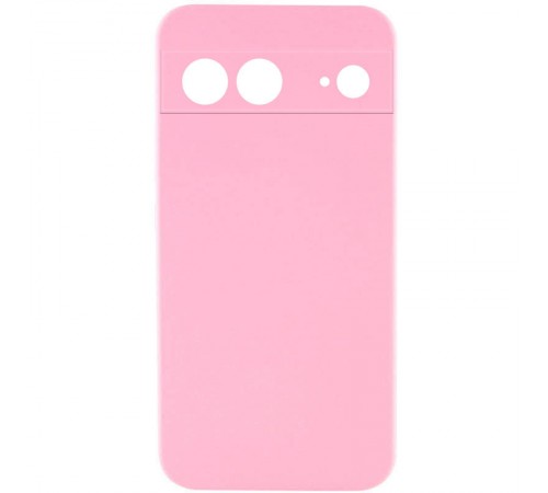 Чохол TPU GETMAN Liquid Silk Full Camera для Google Pixel 7 Рожевий / Pink Чохол TPU GETMAN Liquid Silk Full Camera для Google Pixel 7 Рожевий / Pink