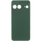 Чохол TPU GETMAN Liquid Silk Full Camera для Google Pixel 7 Зелений / Dark green