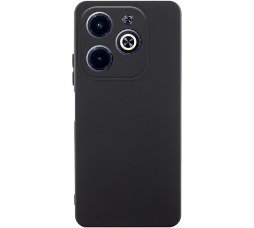 Чохол TPU GETMAN Liquid Silk Full Camera для Infinix Hot 40i Чорний / Black Чохол TPU GETMAN Liquid Silk Full Camera для Infinix Hot 40i Чорний / Black