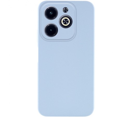 Чохол TPU GETMAN Liquid Silk Full Camera для Infinix Hot 40i Блакитний / Lilac Blue Чохол TPU GETMAN Liquid Silk Full Camera для Infinix Hot 40i Блакитний / Lilac Blue
