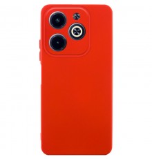 Чохол TPU GETMAN Liquid Silk Full Camera для Infinix Hot 40i Червоний / Red
