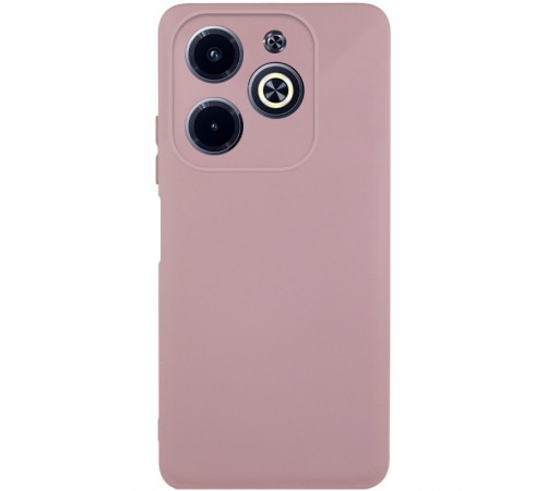 Чохол TPU GETMAN Liquid Silk Full Camera для Infinix Hot 40i Рожевий / Pink Sand Чохол TPU GETMAN Liquid Silk Full Camera для Infinix Hot 40i Рожевий / Pink Sand