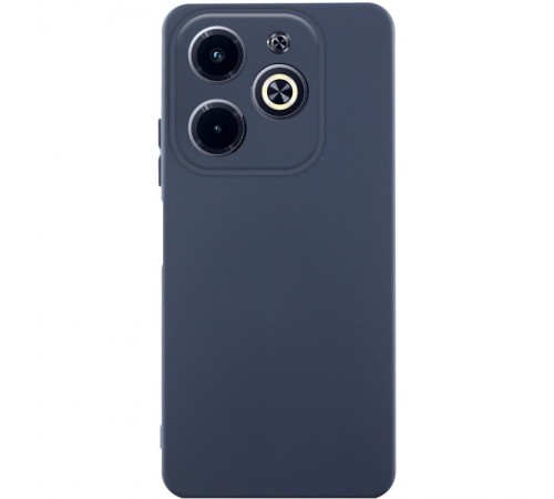 Чохол TPU GETMAN Liquid Silk Full Camera для Infinix Hot 40i Синій / Midnight Blue Чохол TPU GETMAN Liquid Silk Full Camera для Infinix Hot 40i Синій / Midnight Blue