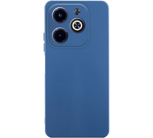 Чохол TPU GETMAN Liquid Silk Full Camera для Infinix Hot 40i Синій / Navy Blue Чохол TPU GETMAN Liquid Silk Full Camera для Infinix Hot 40i Синій / Navy Blue