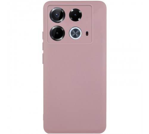 Чохол TPU GETMAN Liquid Silk Full Camera для Infinix Note 40 4G Рожевий / Pink Sand Чохол TPU GETMAN Liquid Silk Full Camera для Infinix Note 40 4G Рожевий / Pink Sand