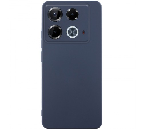 Чохол TPU GETMAN Liquid Silk Full Camera для Infinix Note 40 4G Синій / Midnight Blue Чохол TPU GETMAN Liquid Silk Full Camera для Infinix Note 40 4G Синій / Midnight Blue