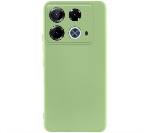 Чохол TPU GETMAN Liquid Silk Full Camera для Infinix Note 40 4G Зелений / Pistachio Чохол TPU GETMAN Liquid Silk Full Camera для Infinix Note 40 4G Зелений / Pistachio