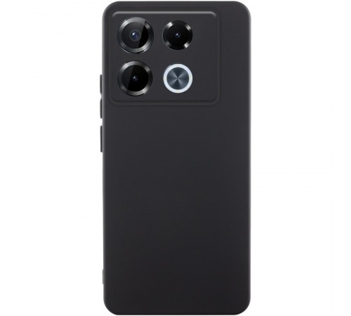 Чохол TPU GETMAN Liquid Silk Full Camera для Infinix Note 40 Pro 4G Чорний / Black Чохол TPU GETMAN Liquid Silk Full Camera для Infinix Note 40 Pro 4G Чорний / Black
