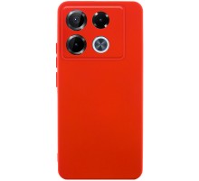 Чохол TPU GETMAN Liquid Silk Full Camera для Infinix Note 40 Pro 4G Червоний / Red