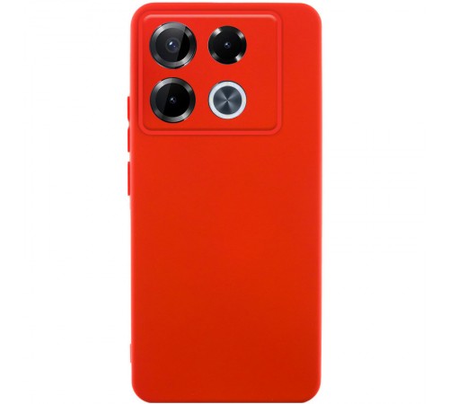 Чохол TPU GETMAN Liquid Silk Full Camera для Infinix Note 40 Pro 4G Червоний / Red Чохол TPU GETMAN Liquid Silk Full Camera для Infinix Note 40 Pro 4G Червоний / Red