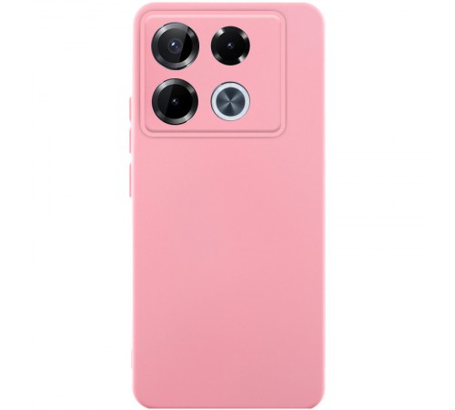 Чохол TPU GETMAN Liquid Silk Full Camera для Infinix Note 40 Pro 4G Рожевий / Pink Чохол TPU GETMAN Liquid Silk Full Camera для Infinix Note 40 Pro 4G Рожевий / Pink