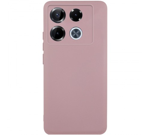Чохол TPU GETMAN Liquid Silk Full Camera для Infinix Note 40 Pro 4G Рожевий / Pink Sand Чохол TPU GETMAN Liquid Silk Full Camera для Infinix Note 40 Pro 4G Рожевий / Pink Sand