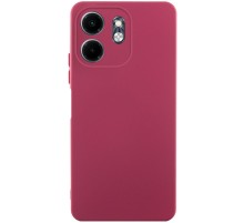 Чохол TPU GETMAN Liquid Silk Full Camera для Infinix Smart 9 4G / Hot 50i Бордовий / Marsala