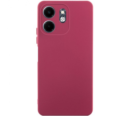 Чохол TPU GETMAN Liquid Silk Full Camera для Infinix Smart 9 4G / Hot 50i Бордовий / Marsala Чохол TPU GETMAN Liquid Silk Full Camera для Infinix Smart 9 4G / Hot 50i Бордовий / Marsala