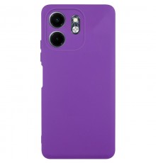 Чохол TPU GETMAN Liquid Silk Full Camera для Infinix Smart 9 4G / Hot 50i Фіолетовий / Purple