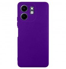 Чохол TPU GETMAN Liquid Silk Full Camera для Infinix Smart 9 4G / Hot 50i Фіолетовий / Ultra Violet