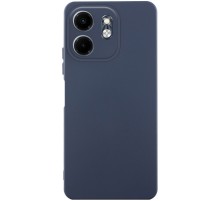 Чохол TPU GETMAN Liquid Silk Full Camera для Infinix Smart 9 4G / Hot 50i Синій / Midnight Blue