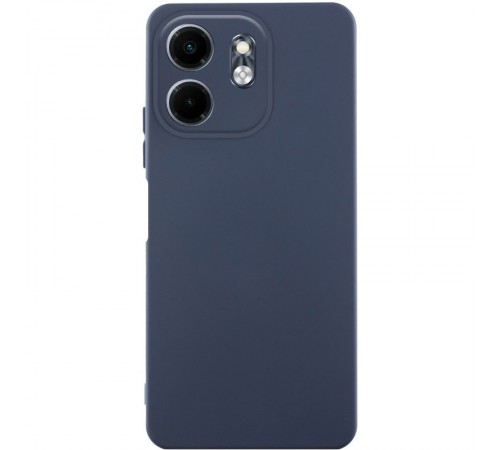 Чохол TPU GETMAN Liquid Silk Full Camera для Infinix Smart 9 4G / Hot 50i Синій / Midnight Blue Чохол TPU GETMAN Liquid Silk Full Camera для Infinix Smart 9 4G / Hot 50i Синій / Midnight Blue