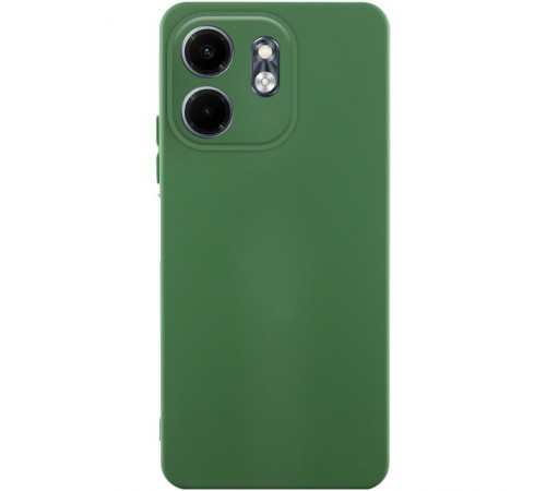 Чохол TPU GETMAN Liquid Silk Full Camera для Infinix Smart 9 4G / Hot 50i Зелений / Dark green Чохол TPU GETMAN Liquid Silk Full Camera для Infinix Smart 9 4G / Hot 50i Зелений / Dark green
