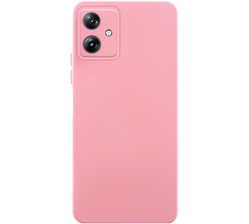 Чохол TPU GETMAN Liquid Silk Full Camera для Motorola Moto G54 Рожевий / Pink Чохол TPU GETMAN Liquid Silk Full Camera для Motorola Moto G54 Рожевий / Pink