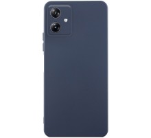 Чохол TPU GETMAN Liquid Silk Full Camera для Motorola Moto G54 Синій / Midnight Blue