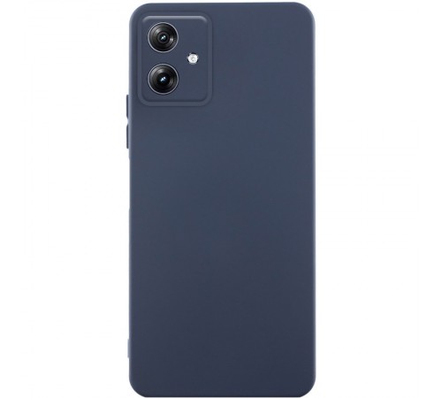 Чохол TPU GETMAN Liquid Silk Full Camera для Motorola Moto G54 Синій / Midnight Blue Чохол TPU GETMAN Liquid Silk Full Camera для Motorola Moto G54 Синій / Midnight Blue