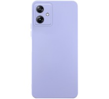 Чохол TPU GETMAN Liquid Silk Full Camera для Motorola Moto G54 Бузковий / Dasheen