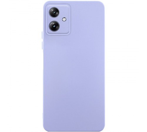 Чохол TPU GETMAN Liquid Silk Full Camera для Motorola Moto G54 Бузковий / Dasheen Чохол TPU GETMAN Liquid Silk Full Camera для Motorola Moto G54 Бузковий / Dasheen