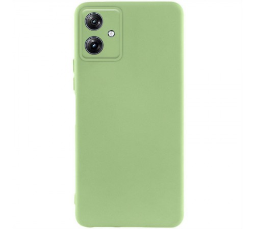 Чохол TPU GETMAN Liquid Silk Full Camera для Motorola Moto G54 Зелений / Pistachio Чохол TPU GETMAN Liquid Silk Full Camera для Motorola Moto G54 Зелений / Pistachio