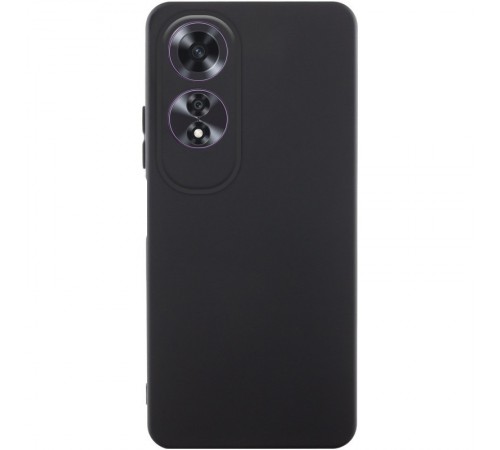 Чохол TPU GETMAN Liquid Silk Full Camera для Oppo A60 4G Чорний / Black Чохол TPU GETMAN Liquid Silk Full Camera для Oppo A60 4G Чорний / Black