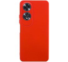 Чохол TPU GETMAN Liquid Silk Full Camera для Oppo A60 4G Червоний / Red
