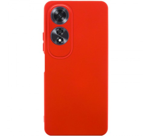 Чохол TPU GETMAN Liquid Silk Full Camera для Oppo A60 4G Червоний / Red Чохол TPU GETMAN Liquid Silk Full Camera для Oppo A60 4G Червоний / Red
