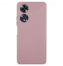 Чохол TPU GETMAN Liquid Silk Full Camera для Oppo A60 4G Рожевий / Pink Sand