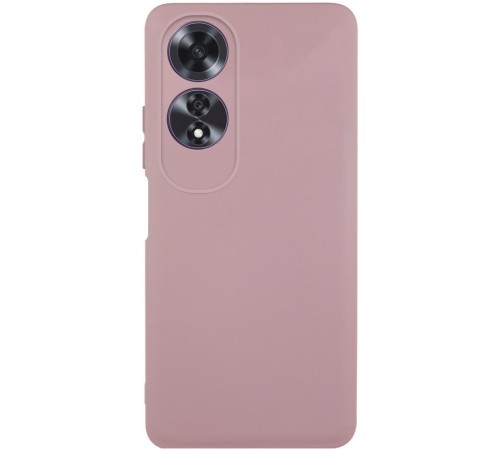 Чохол TPU GETMAN Liquid Silk Full Camera для Oppo A60 4G Рожевий / Pink Sand Чохол TPU GETMAN Liquid Silk Full Camera для Oppo A60 4G Рожевий / Pink Sand