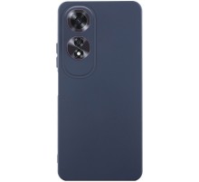 Чохол TPU GETMAN Liquid Silk Full Camera для Oppo A60 4G Синій / Midnight Blue
