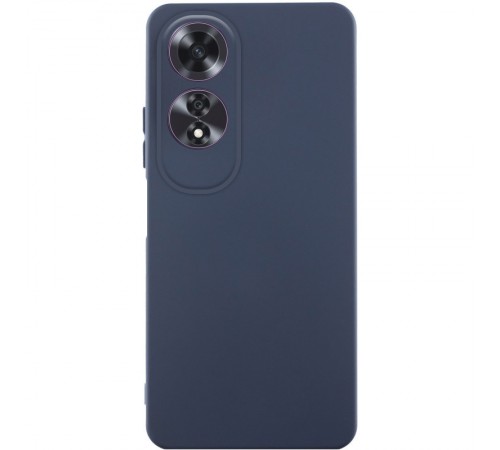 Чохол TPU GETMAN Liquid Silk Full Camera для Oppo A60 4G Синій / Midnight Blue Чохол TPU GETMAN Liquid Silk Full Camera для Oppo A60 4G Синій / Midnight Blue