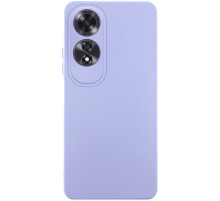 Чохол TPU GETMAN Liquid Silk Full Camera для Oppo A60 4G Бузковий / Dasheen