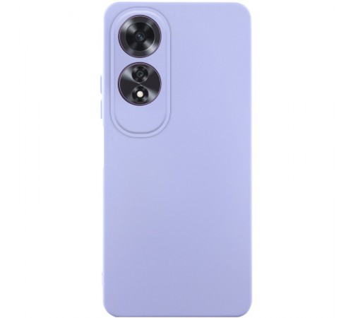 Чохол TPU GETMAN Liquid Silk Full Camera для Oppo A60 4G Бузковий / Dasheen Чохол TPU GETMAN Liquid Silk Full Camera для Oppo A60 4G Бузковий / Dasheen