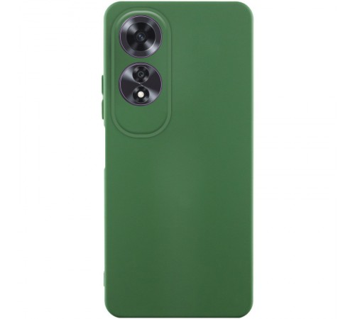 Чохол TPU GETMAN Liquid Silk Full Camera для Oppo A60 4G Зелений / Dark green Чохол TPU GETMAN Liquid Silk Full Camera для Oppo A60 4G Зелений / Dark green