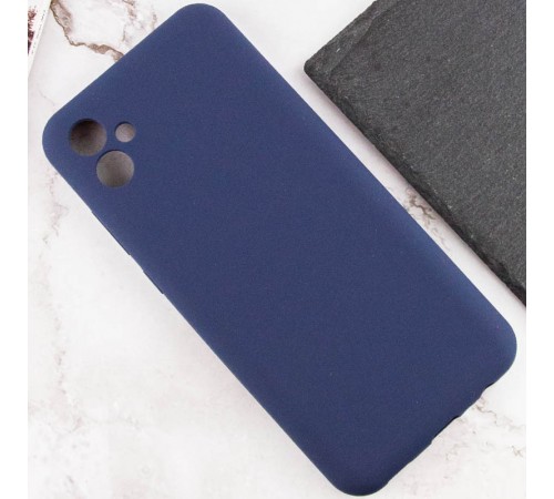 Чохол TPU GETMAN Liquid Silk Full Camera для Samsung Galaxy A04 Синій / Midnight Blue Чохол TPU GETMAN Liquid Silk Full Camera для Samsung Galaxy A04 Синій / Midnight Blue