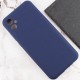 Чохол TPU GETMAN Liquid Silk Full Camera для Samsung Galaxy A04 Синій / Midnight Blue
