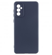 Чохол TPU GETMAN Liquid Silk Full Camera для Samsung Galaxy A36 5G Синій / Midnight Blue