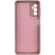 Чохол TPU GETMAN Liquid Silk Full Camera для Samsung Galaxy M34 5G Рожевий / Pink Sand