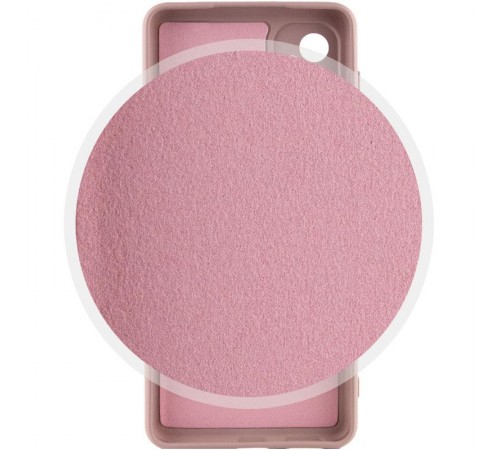 Чохол TPU GETMAN Liquid Silk Full Camera для Samsung Galaxy M34 5G Рожевий / Pink Sand Чохол TPU GETMAN Liquid Silk Full Camera для Samsung Galaxy M34 5G Рожевий / Pink Sand
