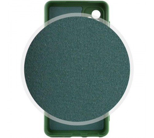 Чохол TPU GETMAN Liquid Silk Full Camera для Samsung Galaxy M34 5G Зелений / Dark green Чохол TPU GETMAN Liquid Silk Full Camera для Samsung Galaxy M34 5G Зелений / Dark green