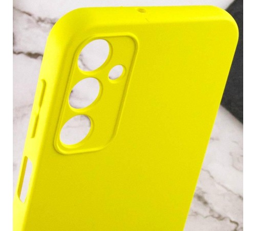Чохол TPU GETMAN Liquid Silk Full Camera для Samsung Galaxy M34 5G Жовтий / Flash Чохол TPU GETMAN Liquid Silk Full Camera для Samsung Galaxy M34 5G Жовтий / Flash