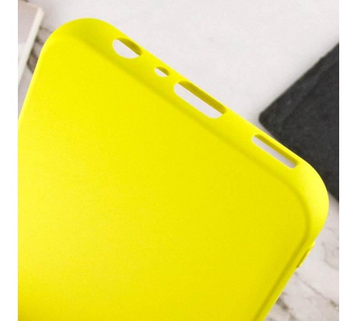 Чохол TPU GETMAN Liquid Silk Full Camera для Samsung Galaxy M34 5G Жовтий / Flash Чохол TPU GETMAN Liquid Silk Full Camera для Samsung Galaxy M34 5G Жовтий / Flash